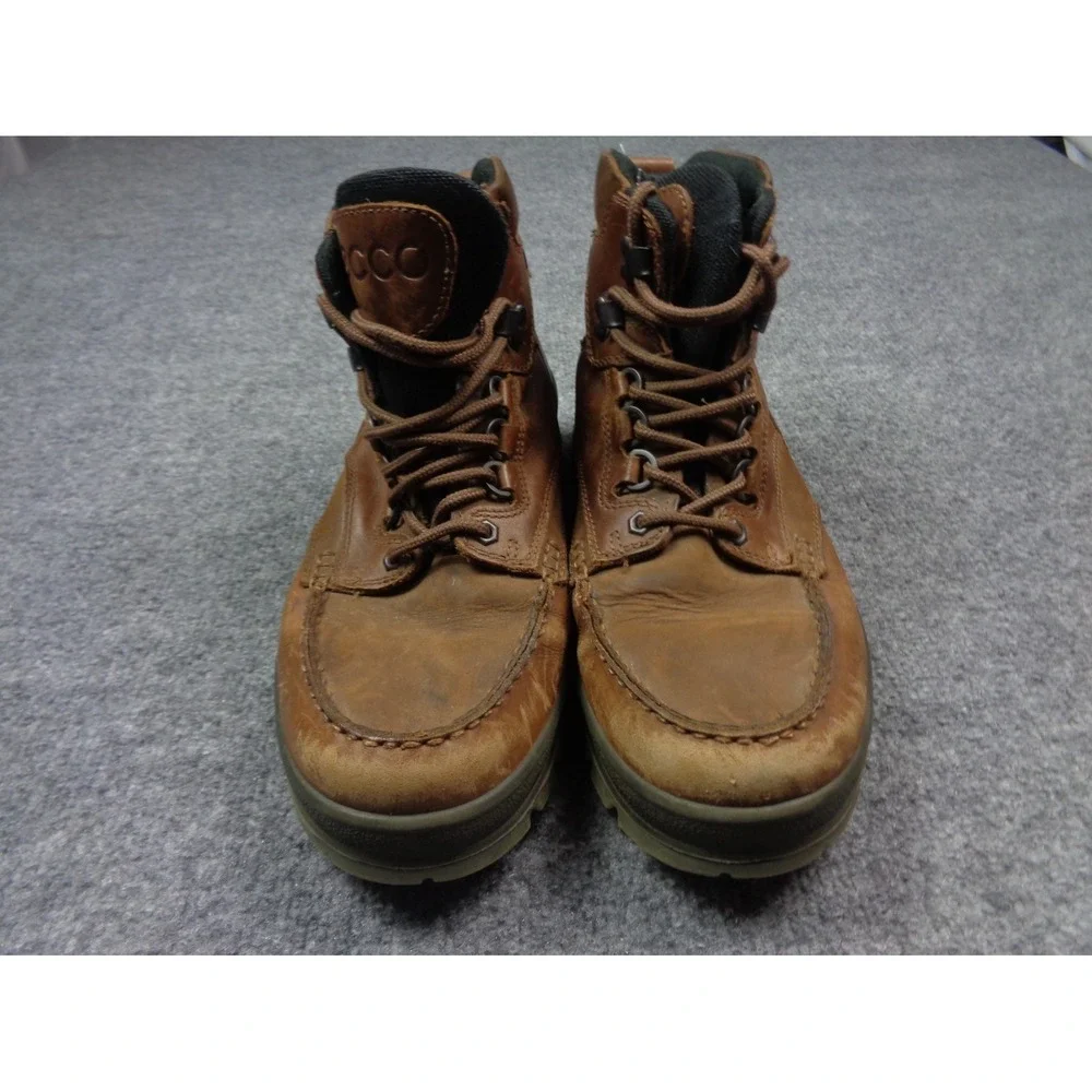 ECCO Track 25 Gore Tex Mid Hiking Boots Waterproof Leather Men's 43 US 9